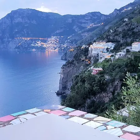 My Shazzy With Amazing Sea View Terrace Apartment Praiano Exterior photo